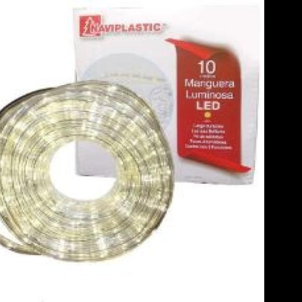 LUCES NAV. LED NAVIPLASTIC MANGUERA 10M. CFOC. CALIDOS 10